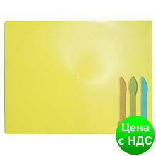 Дощечка для пластиліну, 3 стека, жовта ZB.6910-08
