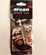 Ароматизатор капсула листочок Areon Sport Lux chrom