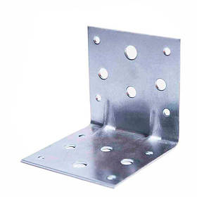 Кутник посилений, кутник оцинкований, кутник перфорований 80х80х80