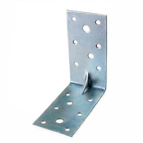 Кутник посилений, кутник оцинкований, кутник перфорований 100х100х55