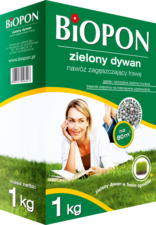 Добриво для газону BIOPON 1 кг
