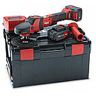 Акумуляторна ротаційна полірувальна машинка Flex PE 150 18.0-EC/5.0 Set