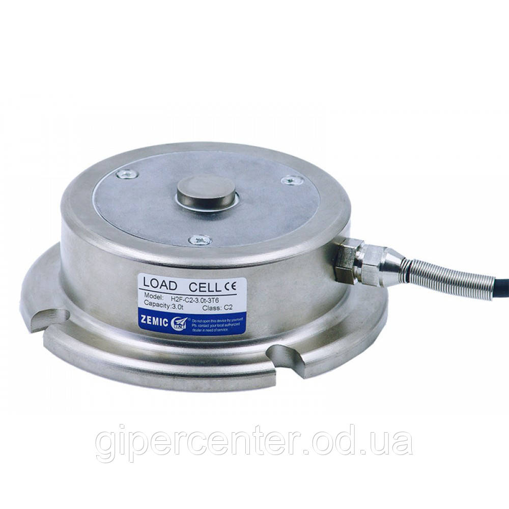 Мембранний тензодатчик Zemic H2F-C2-10t-4T6 до 10000 кг