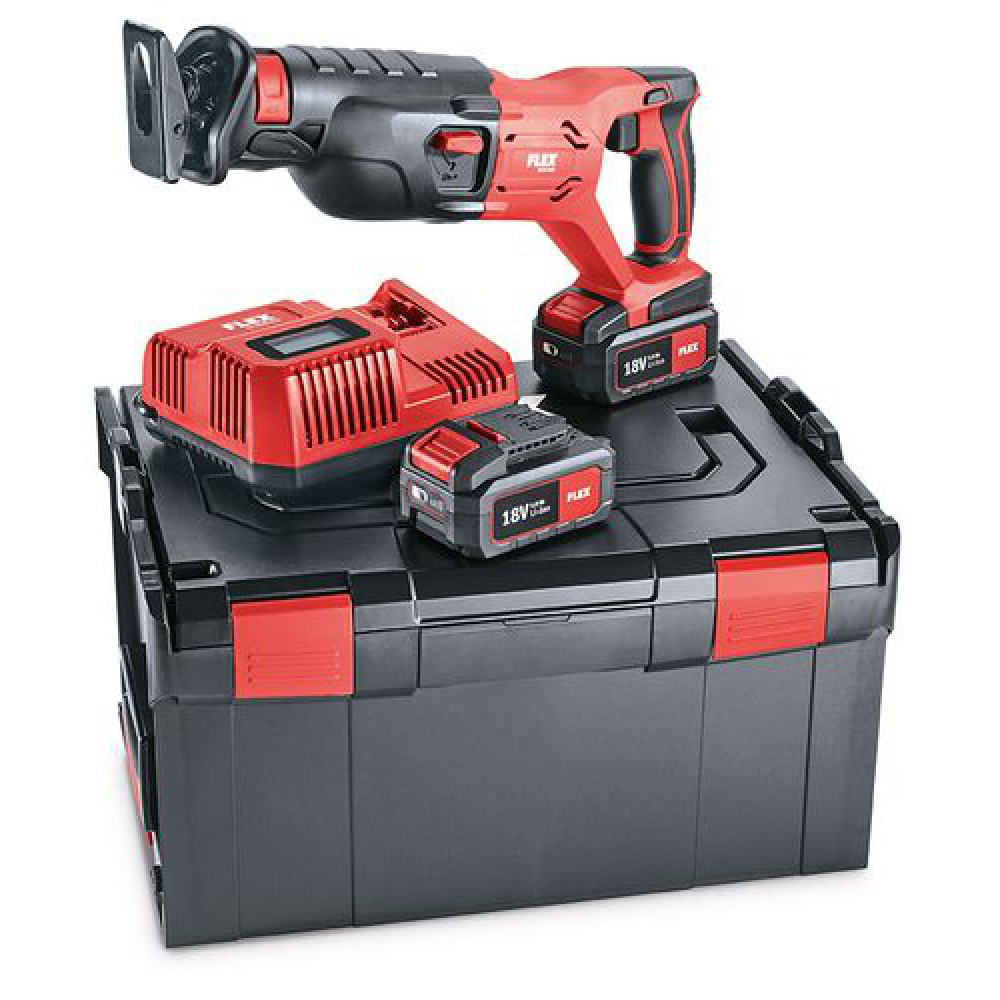 Акумуляторна шабельна пила FLEX RS 29 18.0/5.0 Set, фото 1