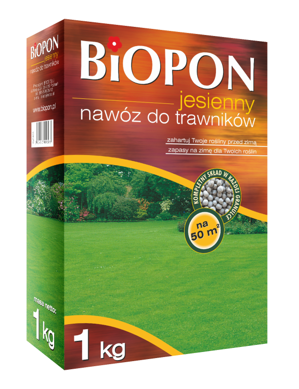 Осінне добриво для газону BIOPON 3 кг