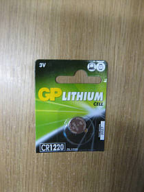 Батарейка CR1220 (Літієва) GP