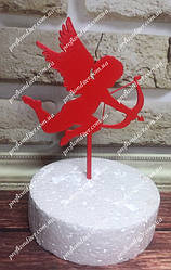 Пластиковий топер Янголятко №3