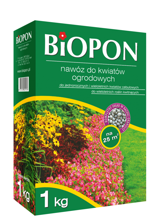Добриво для садових квітів BIOPON 1 кг
