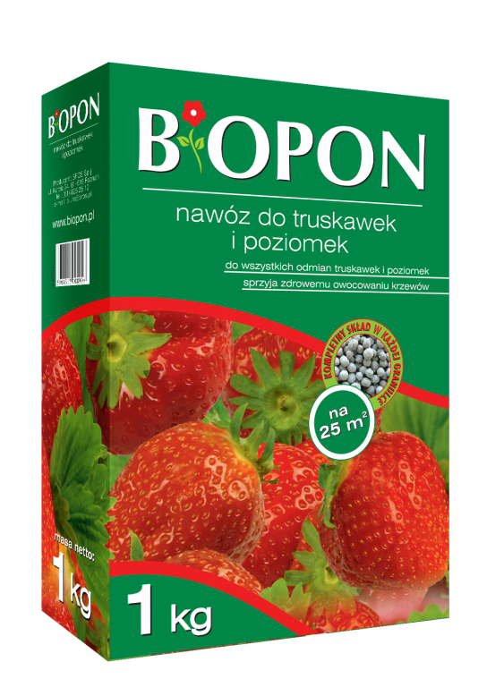  Добриво для полуниці та суниці BIOPON 1 кг, фото 1