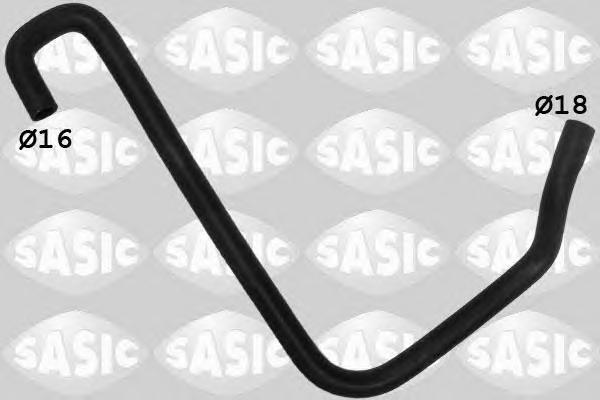 Патрубок радіатора (3404087) Sasic