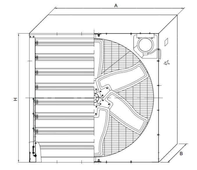 Осевой промышленный вентилятор для сельского хозяйства TM VENTILIATOR ВСХ 44.5 - фото 4 - id-p742183910
