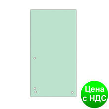 Індекс-роздільник 10, 5х23см (100шт.), картон, зелений 8620100-06PL