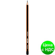 Олівець графітний BLACK PEPS 2B, без гумки, коробка з підвісом MP.850022