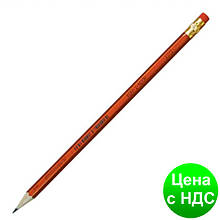 Олівець графітний ORIENTAL HB з гумкою kh.1372