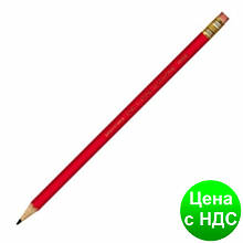 Олівець графітний НВ з гумкою kh.1396