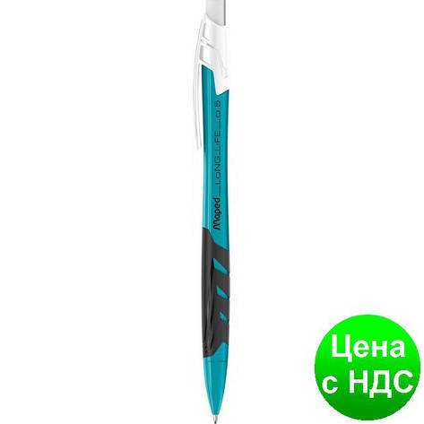 Олівець механічний BLACK PEPS Long Life 0.5 мм, з гумкою, синій MP.564030, фото 1