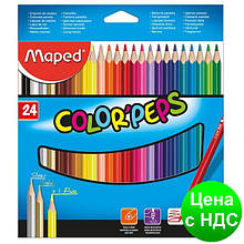Олівці кольорові COLOR PEPS Classic, 24 кольорів MP.183224