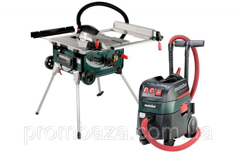 Циркулярна пила Metabo TS 254 + пилосос Metabo ASR 35 M ACP