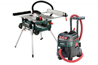 Циркулярна пила Metabo TS 254 + пилосос Metabo ASR 35 M ACP