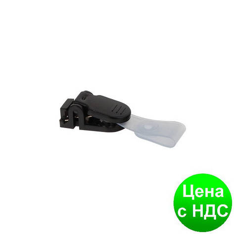 Кліп для индентификатора, пластиковий, чорний BM.5420-01, фото 1