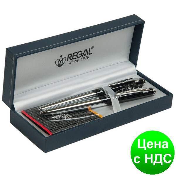 Комплект ручок (П+К) у подарунковому футлярі L, хром R25021.L.BF