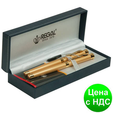 Комплект ручок (П+Р) у подарунковому футлярі L, золото R68001.L.RF, фото 1
