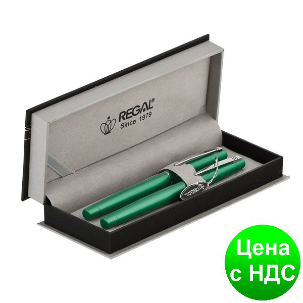 Комплект ручек (П+Р) в футляре P, зеленый R285422.P.RF