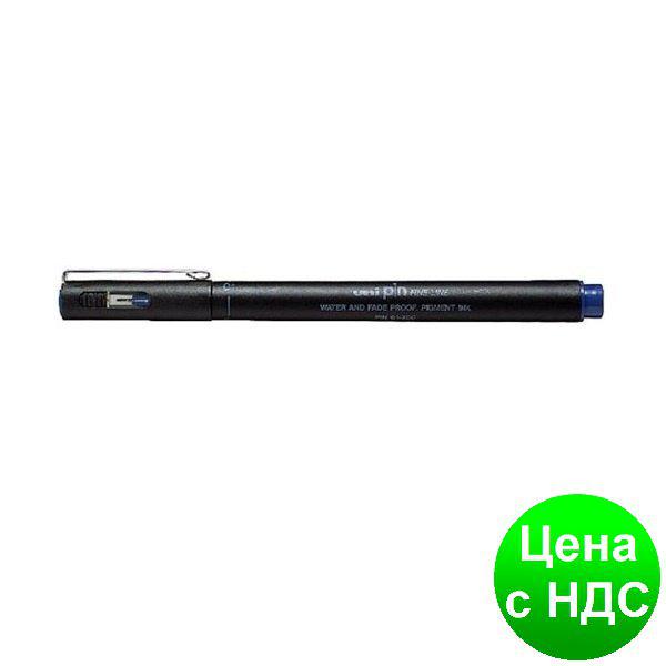 Лайнер uni PiN 0.1 мм fine line, синій PIN01-200.Blue