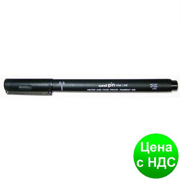 Лайнер uni PiN 0.3 мм fine line, синій PIN03-200.Blue