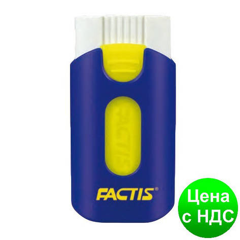 Ластик SUIT у пластиковому чохлі, асорті, туба fc.PTF1330, фото 1