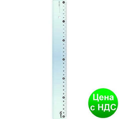 Лінійка ESSENTIALS Eco, 30см пластикова, дисплей MP.146119, фото 1