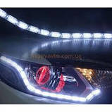 Ходові вогні Crystal LED DRL, ДХО з біжучим поворотом, фото 4