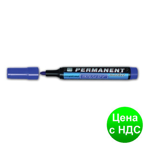 Маркер водостійкий 860, синій gr.M860.Blue
