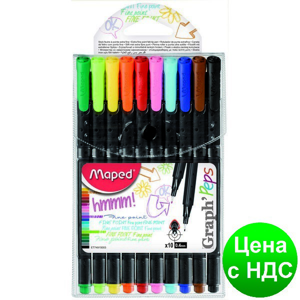 Набір з 10 лайнерів GRAPH PEPS 0,4 мм MP.749150
