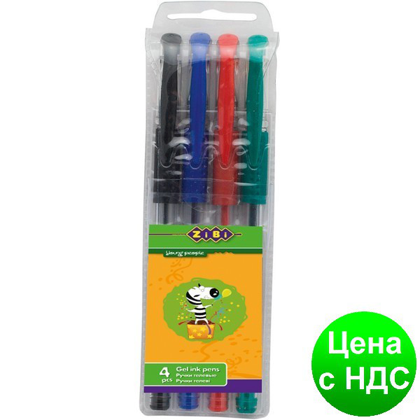 Набор из 4-х гелевих ручек ZB.2202-99