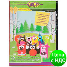 Набір кольорового картону, А4, КРЕАТИВ, 20 аркушів ZB.1969