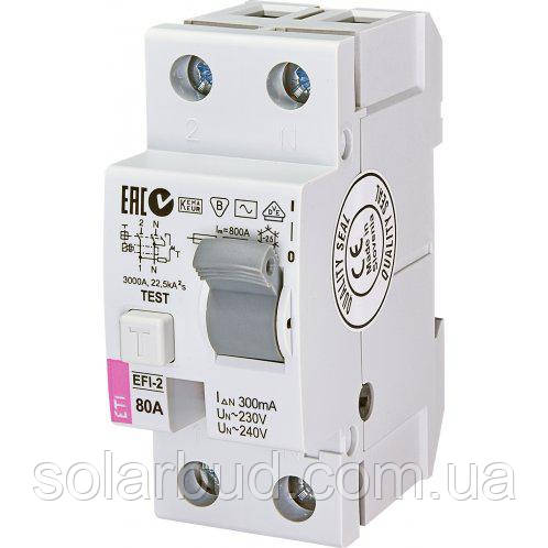 Диференційне реле EFI-2AC 80/0.3, фото 1