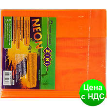 Обкладинка для зошитів NEON А5 з клапаном, PVC, помаранчева ZB.4760-11