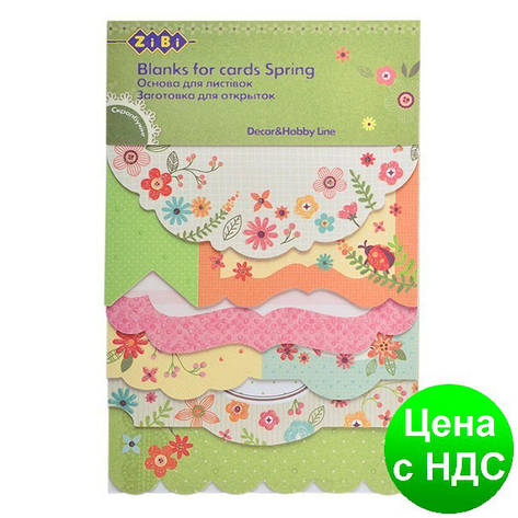 Основа для листівок "Spring" 10.2*15.3 см ZB.18216-AF, фото 1