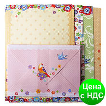 Основа для листівок з кольоровими конвертами "Flight" 10.5*14.8 см ZB.18220-AD