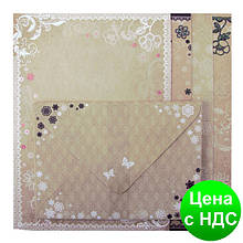 Основа для листівок з кольоровими конвертами "Vintage" 10.5*14.8 см ZB.18221-AD