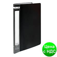 Папка з 10 файлами А4 JOBMAX, чорний BM.3600-01