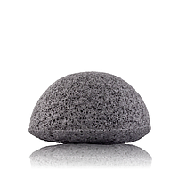 Спонж для обличчя SUNROZ Konjac Sponge губка для очищення обличчя натуральний Конжак Сірий (SUN1365)