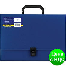 Портфель пластиковий A4/35мм,, синій BM.3724-02