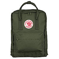 Рюкзак Fjallraven Kanken, Fog Vinylon-F, Forest Green