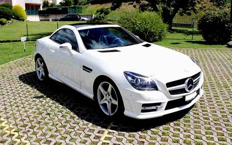 Диски і шини на Mercedes Benz SLK-Class