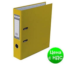 Реєстратор LUX одност. JOBMAX А4, 70мм PP, жовтий, збірний BM.3011-08c
