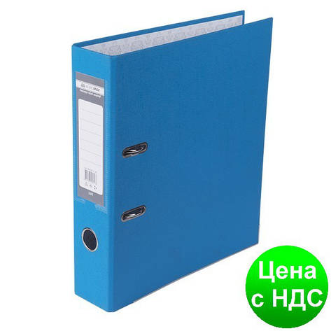 Реєстратор LUX одност. JOBMAX А4, 70мм PP, св. синій, збірний BM.3011-30c, фото 2