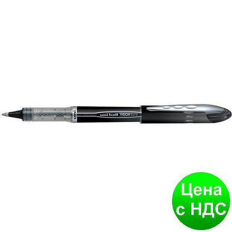 Роллер uni-ball VISION ELITE 0.5 мм, чорний UB-205.Black, фото 1