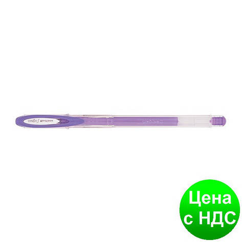 Ручка гел. uni-ball Signo ANGELIC COLOUR 0.7 мм, чорна UM-120AC.Violet, фото 1